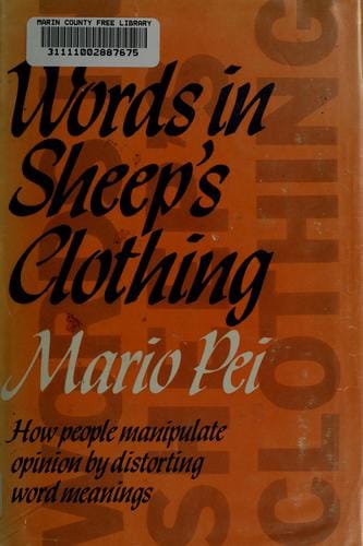 Words in sheep's clothing