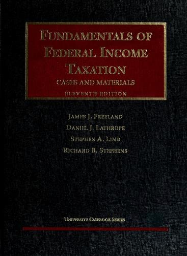 Fundamentals of federal income taxation