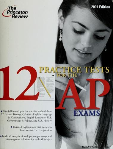 12 practice tests for the AP exams