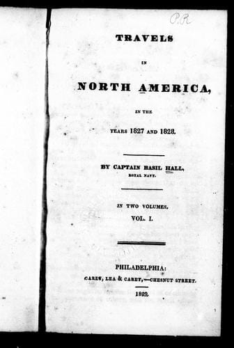 Travels in North America, in the years 1827 and 1828