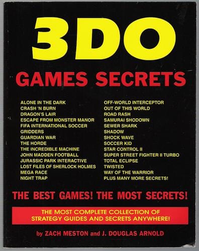 3DO Games Secrets