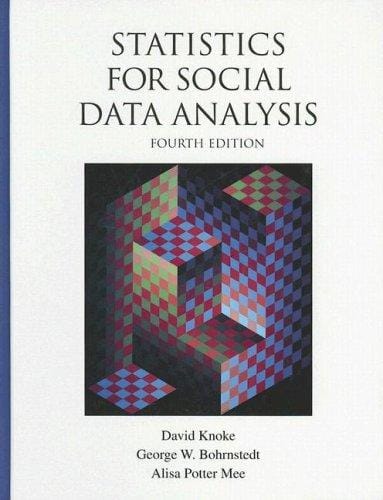 Statistics for social data analysis