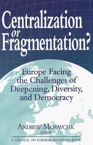 Centralization or fragmentation?