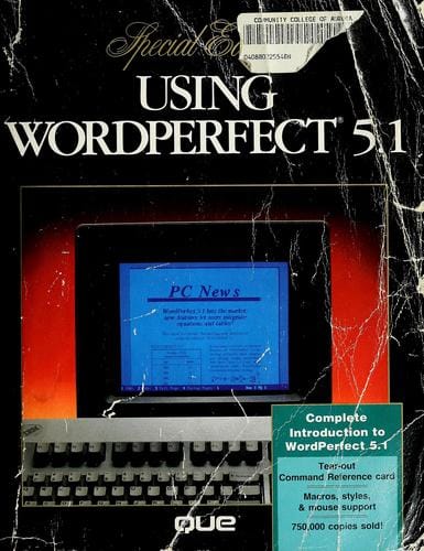 Using WordPerfect 5.1