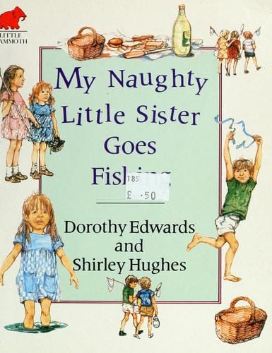 My naughty little sister goes fishing