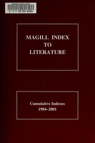 Magill index to literature