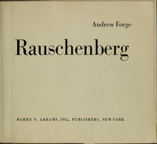 Rauschenberg