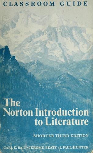 The Norton introduction to literature