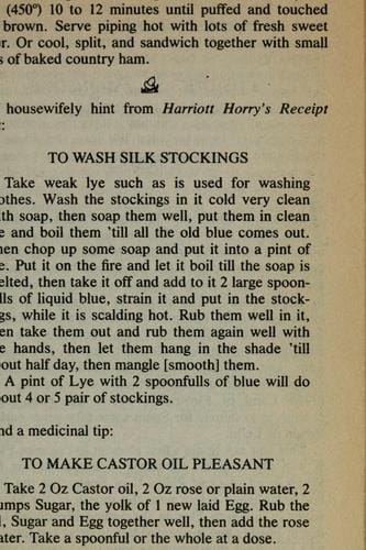 Recipes from America's restored villages