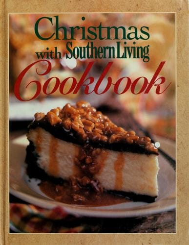 Christmas with Southern Living cookbook