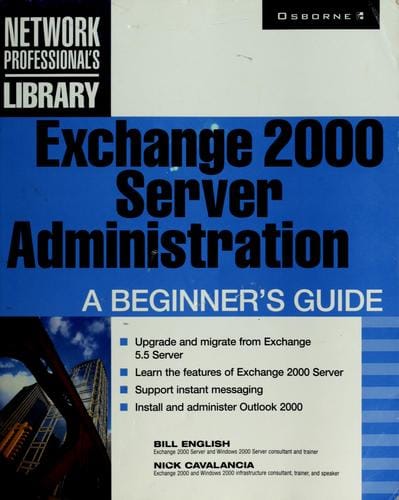 Exchange 2000 server administration