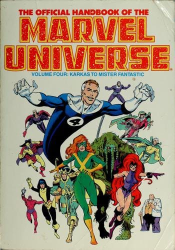 The official handbook of the Marvel universe