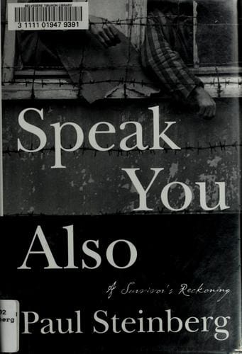Speak you also