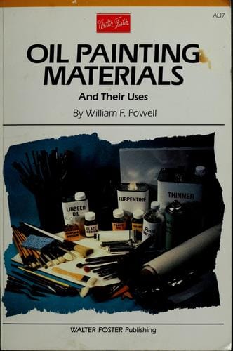 Oil painting materials and their uses