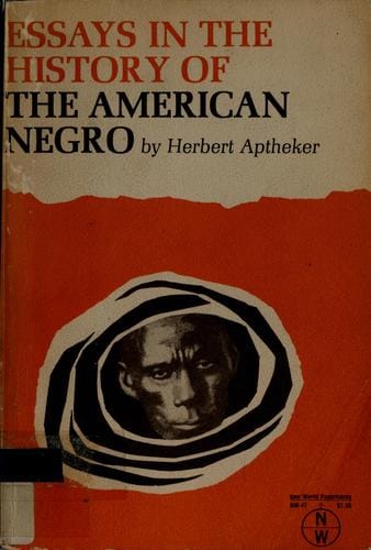 Essays in the history of the American Negro