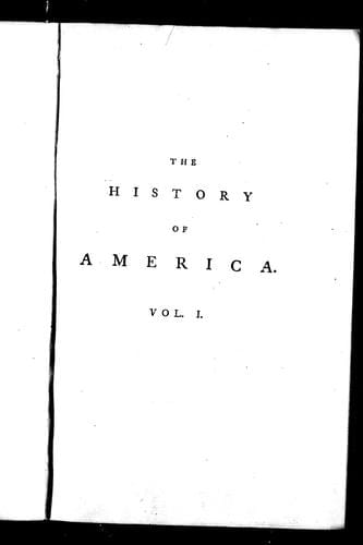 The history of America