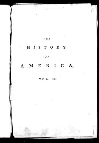 The history of America