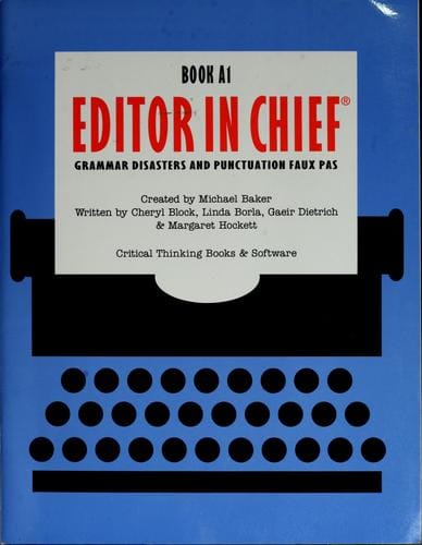 Editor in chief