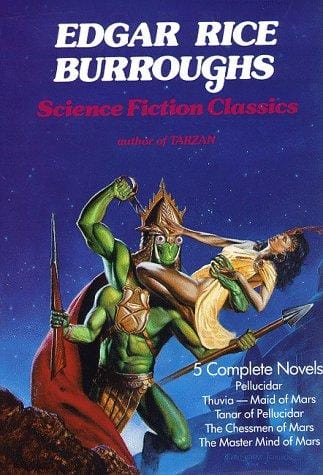 Edgar Rice Burroughs Science Fiction Classics