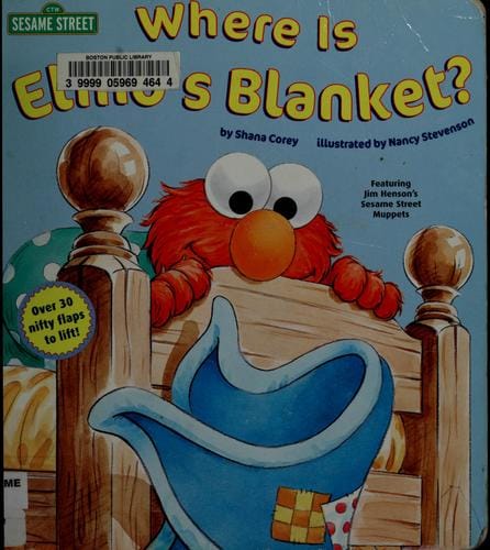 Where is Elmo's blanket?