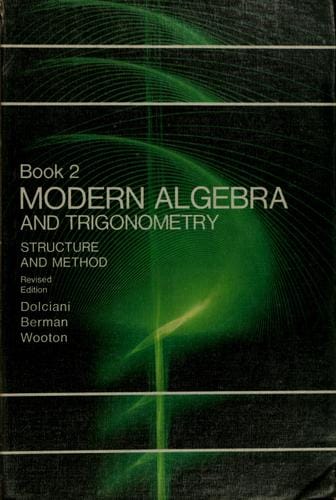 Modern algebra and trigonometry