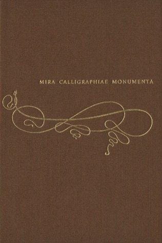 Mira calligraphiae monumenta