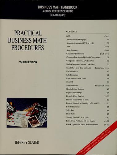 Business math handbook