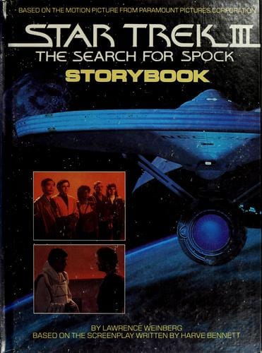 Star Trek III - The Search For Spock (storybook)
