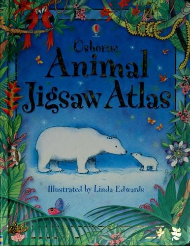 Usborne animal jigsaw atlas