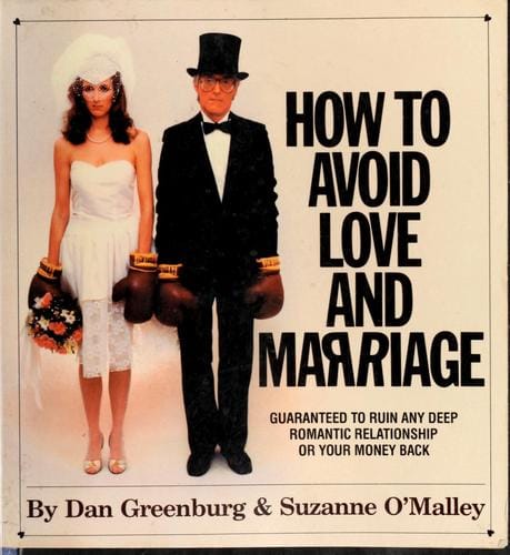 How to avoid love and marriage (first r backwards)