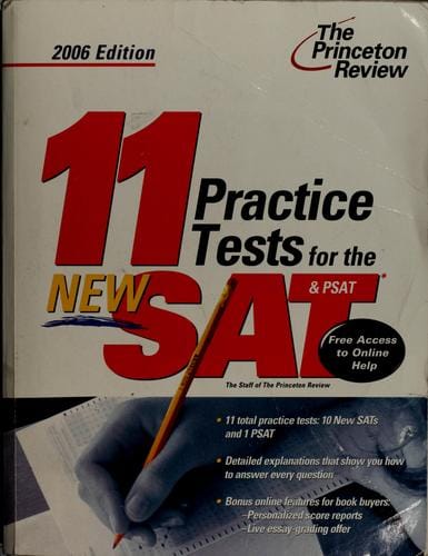 11 practice tests for the new SAT & PSAT