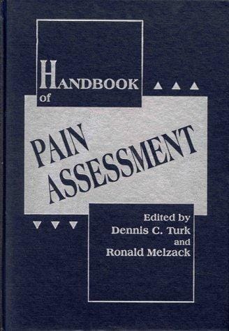 Handbook of pain assessment