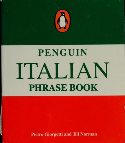 Italian phrase book