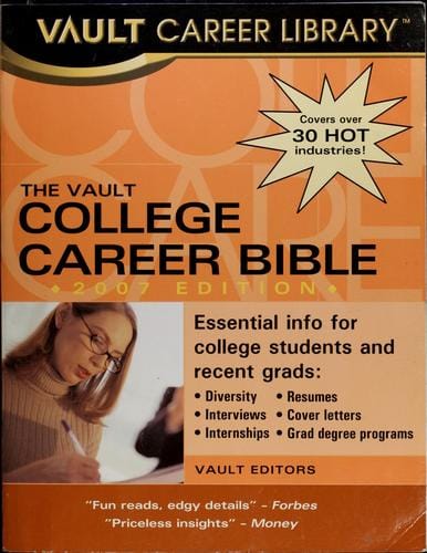 The Vault college career bible