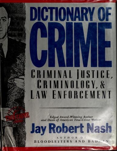 Dictionary of crime