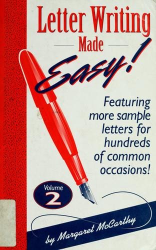 Letter writing made easy! Volume 2