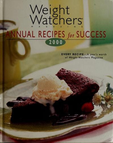 Weight Watchers magazine annual recipes for success 2000
