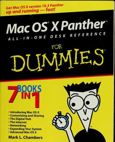 Mac OS X Panther all-in-one desk reference for dummies