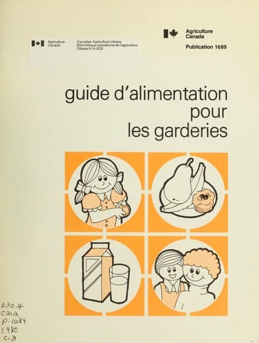 Guide d'alimentation pour les garderies