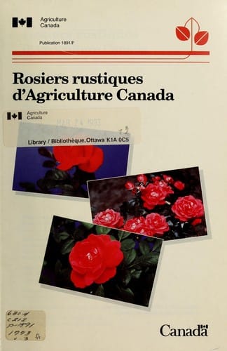 Rosiers rustiques d'Agriculture Canada