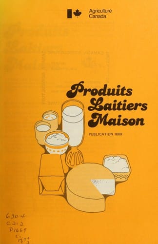 Produits laitiers maison