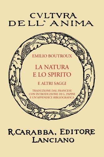 La Natura E Lo Spirito