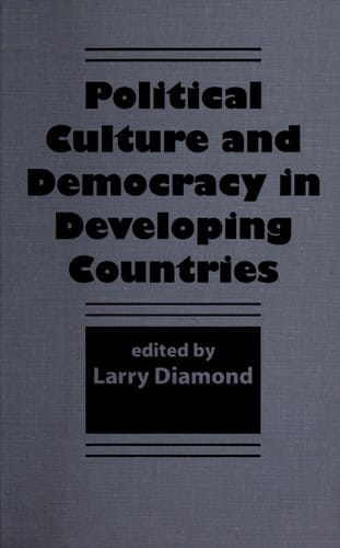 Political culture and democracy in developing countries