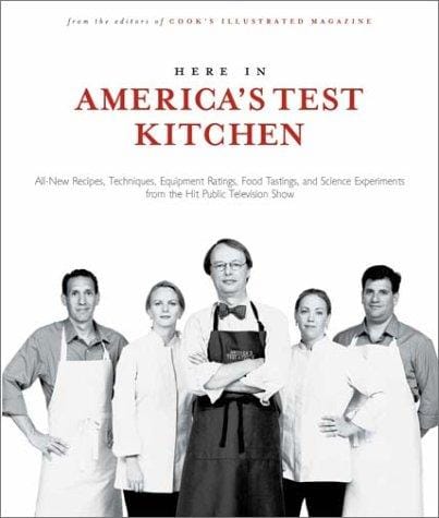 Here in America's test kitchen