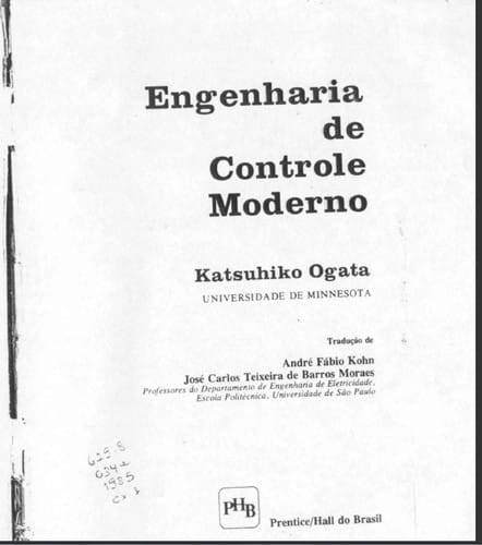 engenharia de controle moderno