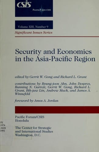 Security and economics in the Asia-Pacific region
