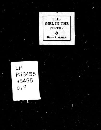 The girl in the poster