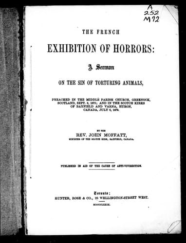 The French exhibition of horrors