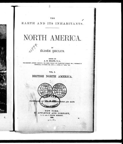 The earth and its inhabitants, North America