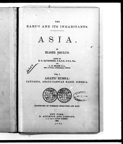 The earth and its inhabitants, Asia